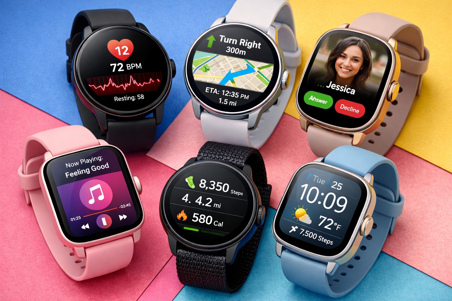 Piața smartwatch-urilor crește cu 4% în T1 2026, Apple rămâne lider cu 23% cotă