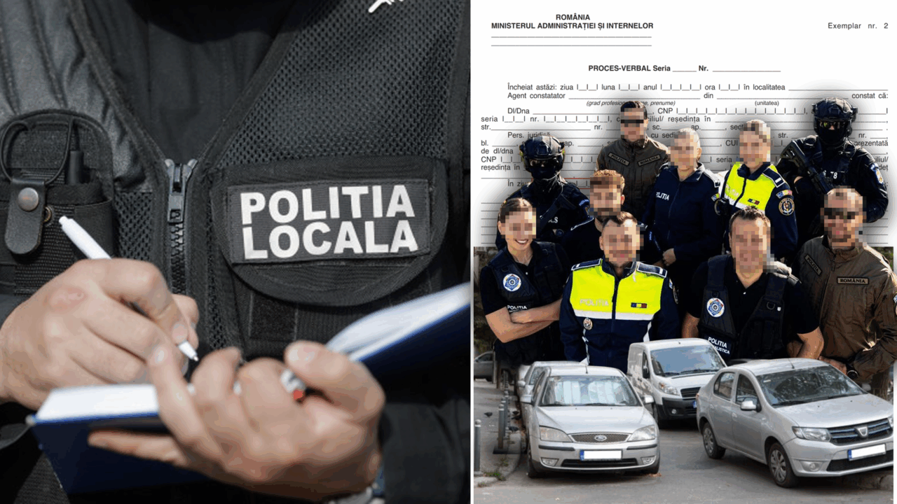 Polițiști de la MAI amendați sistematic de Poliția Locală în București. Unii au primit până la 10 amenzi în 6 săptămâni