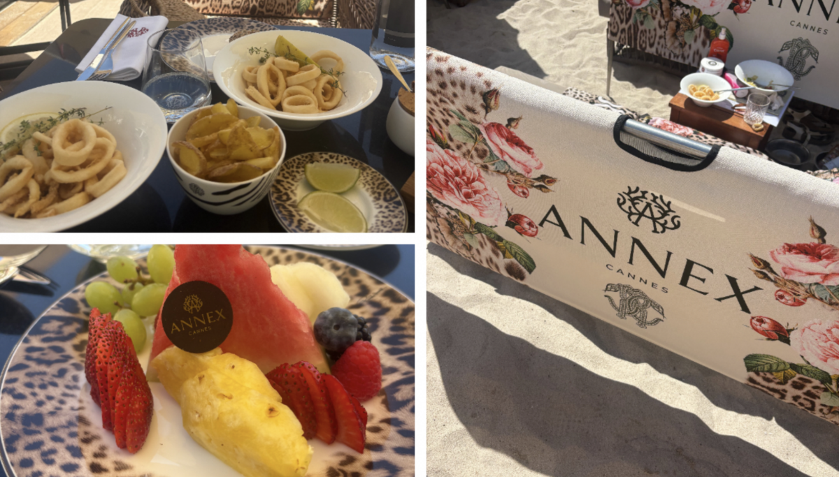 Prânz la Annex Beach Cannes: 97 de euro pentru două persoane, într-un club exclusivist de pe Croisette
