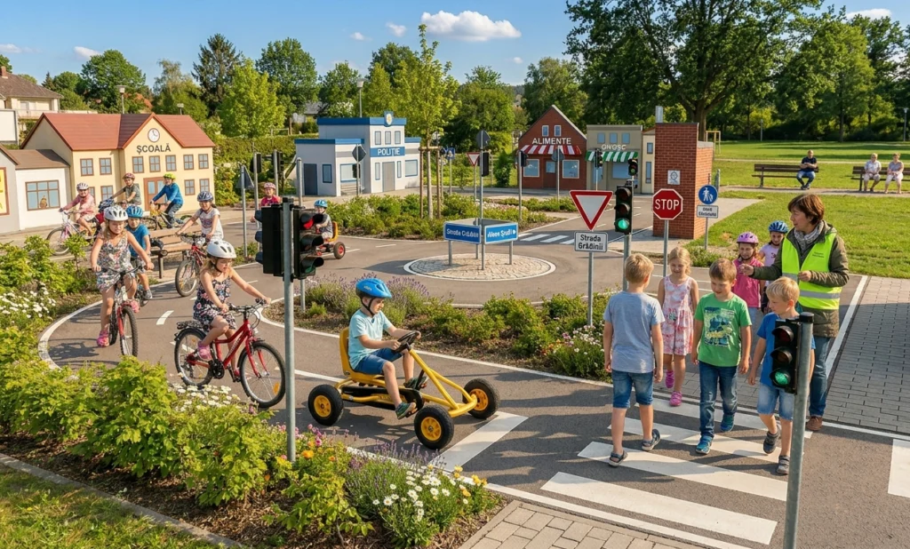 Primăria Sectorului 1 investește 4 milioane de euro într-un orășel de educație rutieră în Pădurea Băneasa