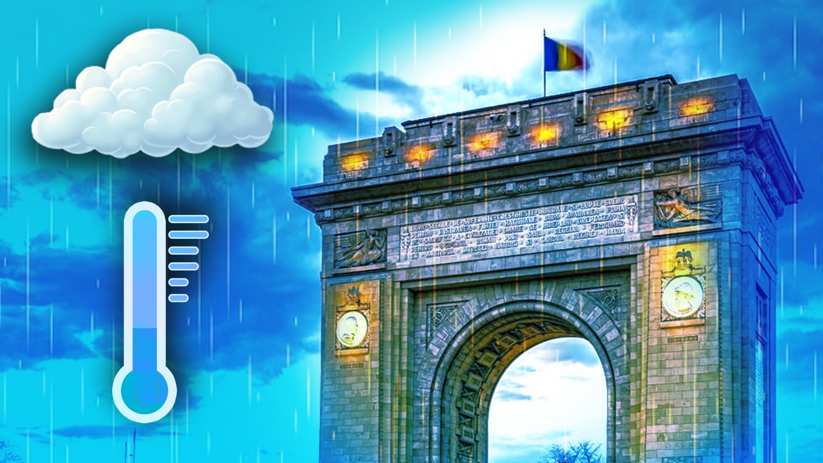 Prognoza meteo 12 iunie 2026: Vremea se răcește, furtuni și ploi torențiale în estul României