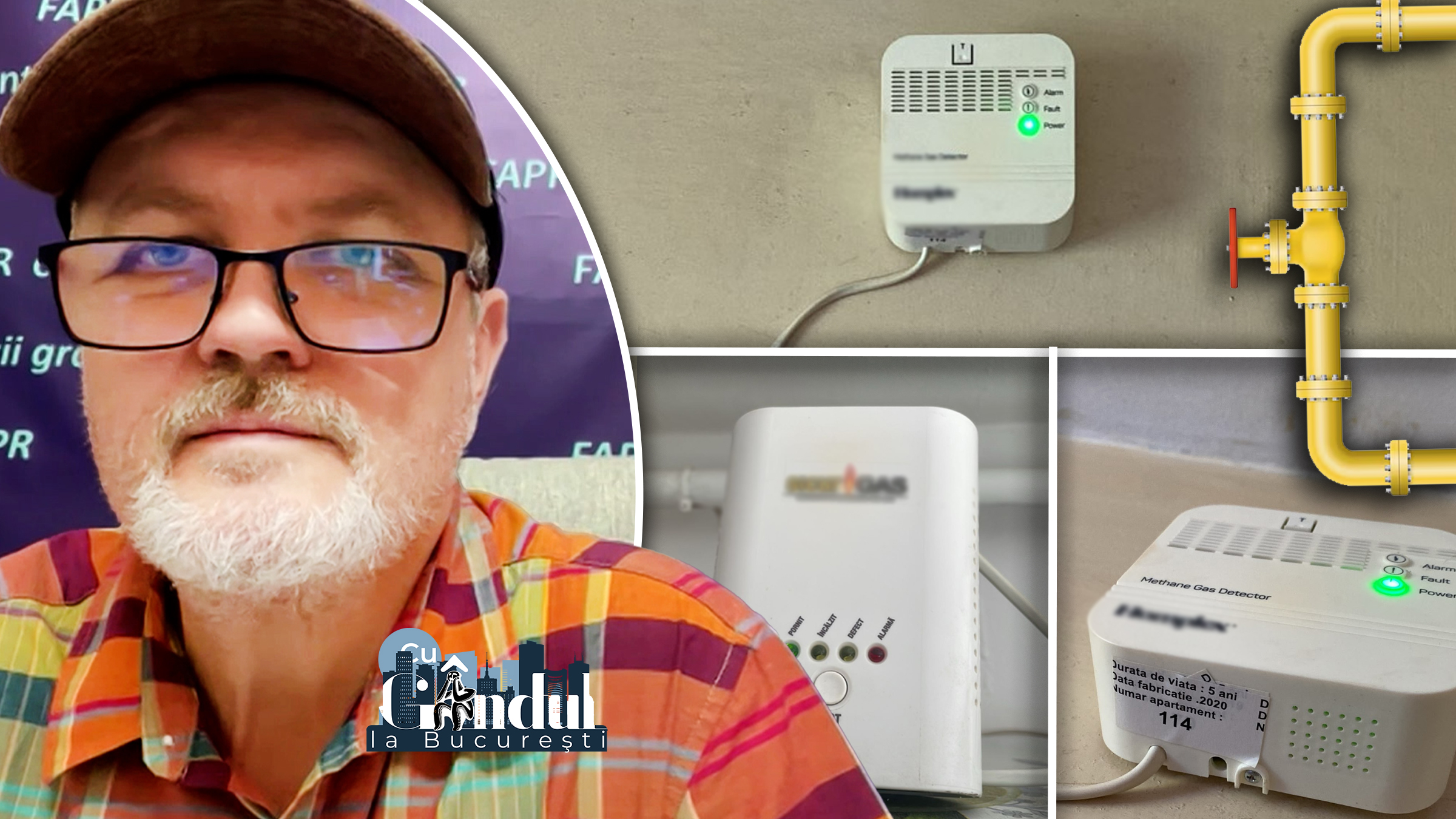 Radu Opaina: Senzorii de gaze din apartamente, o înșelătorie scumpă și ineficientă
