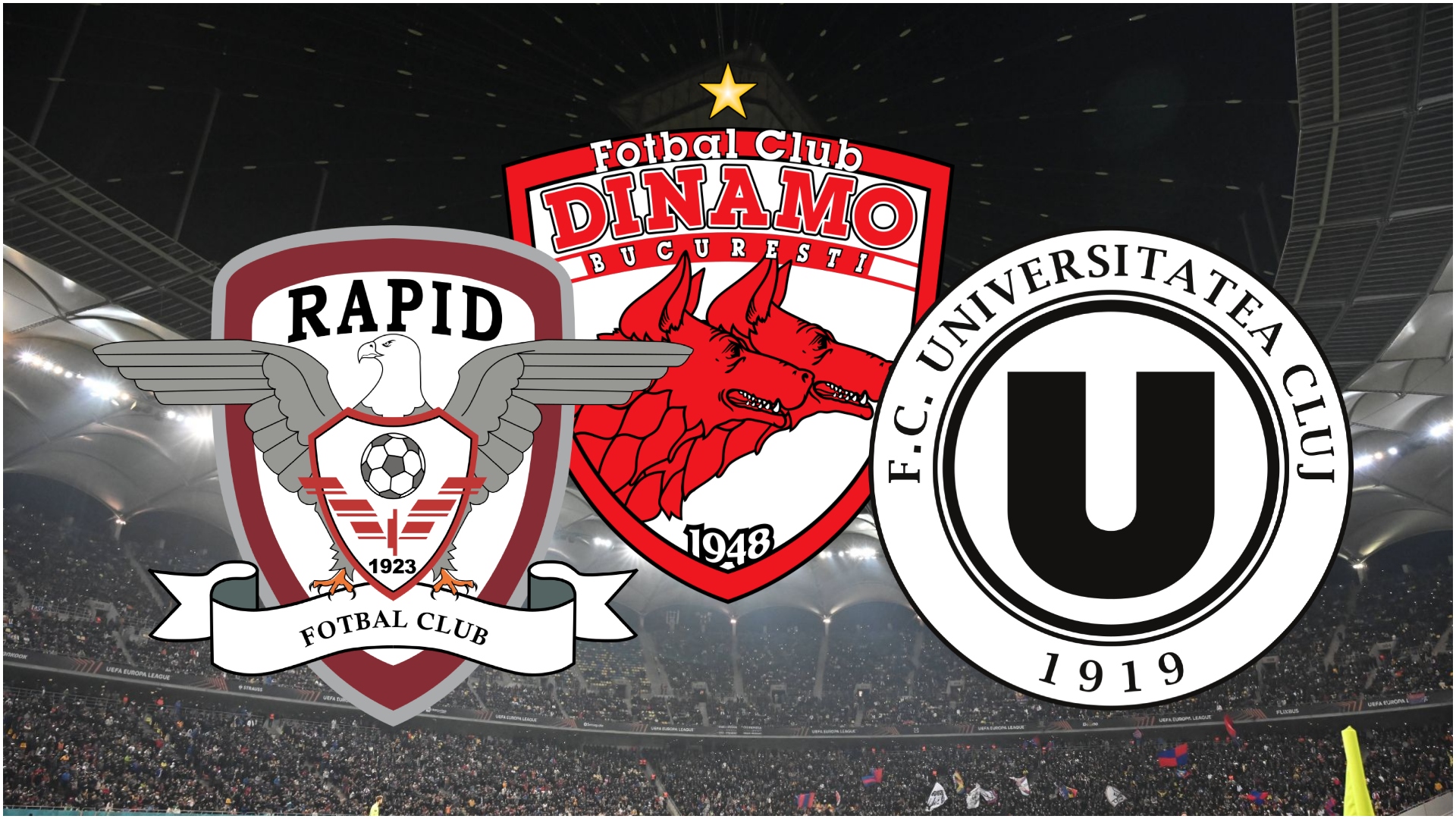 Rapid, Dinamo și U Cluj: diferența uriașă dintre investiție și risipă în SuperLiga