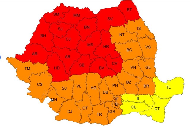 Restricții de circulație pentru camioanele de peste 7,5 tone în 19 județe, duminică, din cauza caniculei