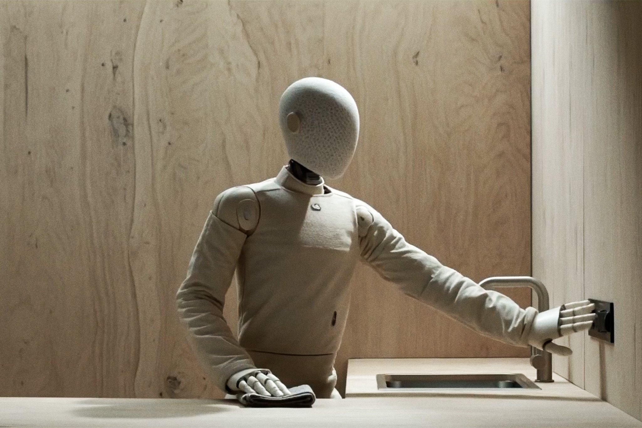 Robot umanoid care spăla vase, dezvăluit ca fiind un om deghizat. Compania Qualia a recunoscut farsa