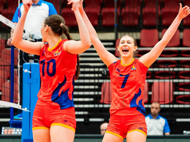 România, victorii categorice în Liga Europeană la volei masculin și feminin