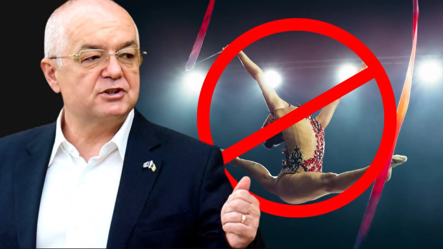 Rusia amenință România după ce Emil Boc a interzis imnul și steagul rus la Cupa Mondială de gimnastică de la Cluj