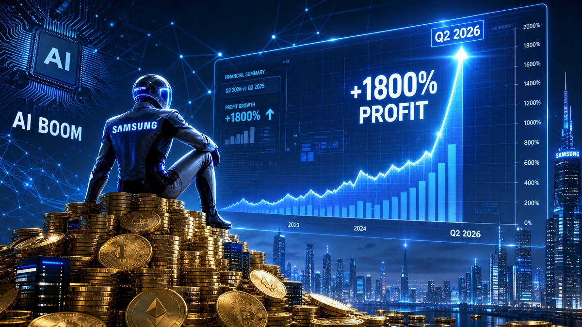 Samsung ar putea raporta o creștere a profitului de 1.800% în T2 2026, pe fondul cererii pentru cipuri AI