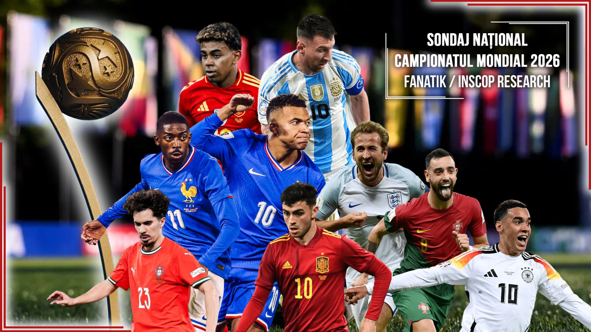 Sondaj: Messi, favoritul românilor pentru cel mai bun jucător la CM 2026