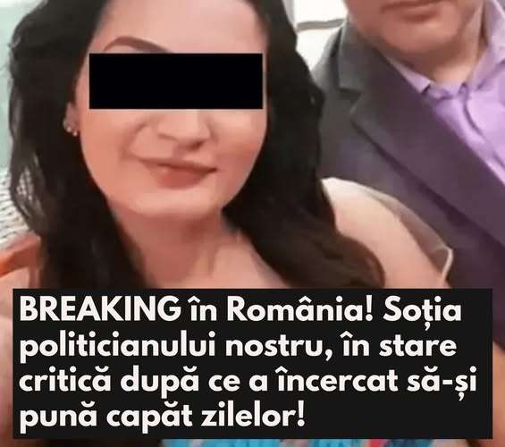 Soția fostului deputat PSD Mugurel Surupăceanu, în stare critică după o tentativă de suicid