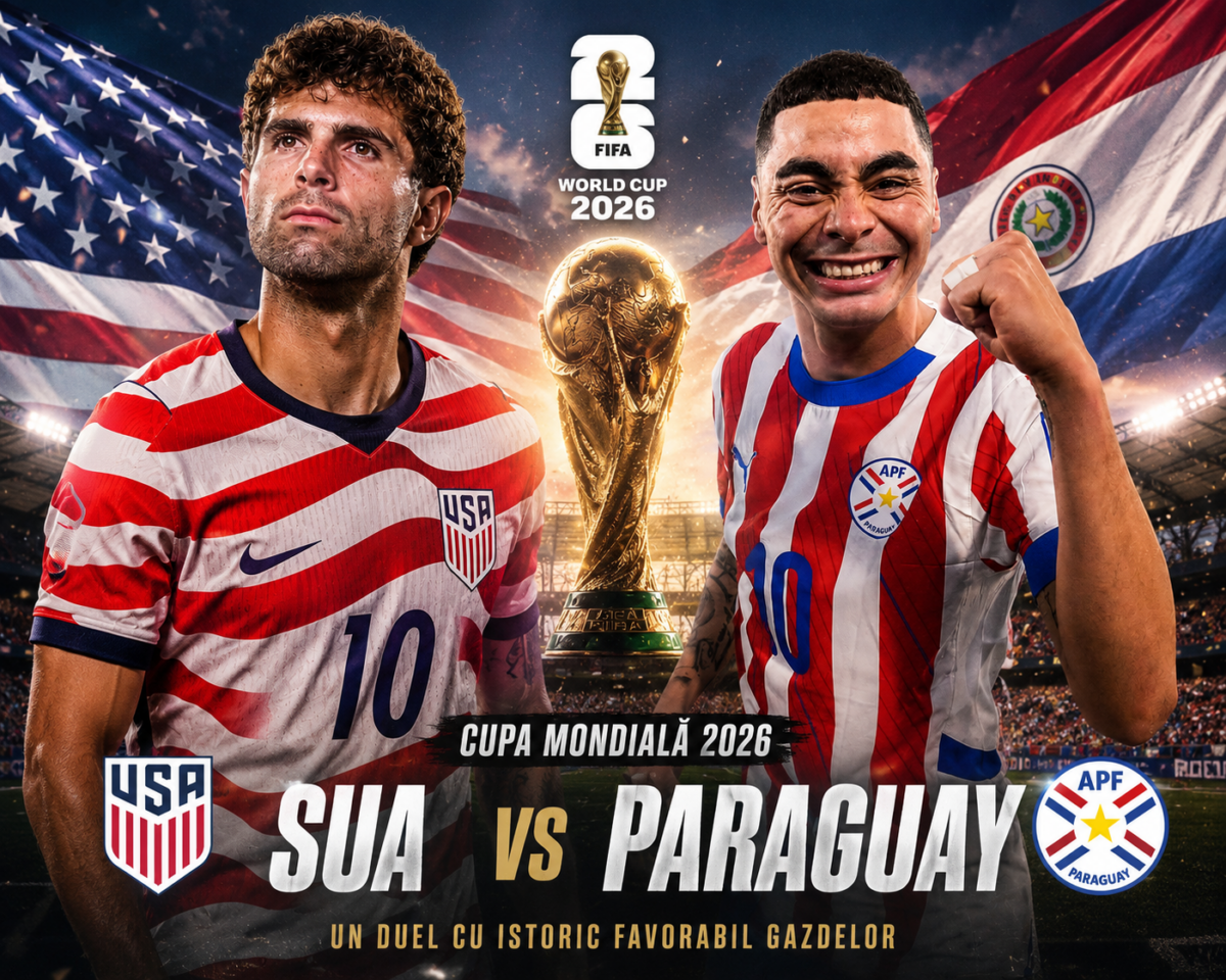 SUA conduce Paraguay cu 3-0 la pauză, primul autogol al Cupei Mondiale 2026