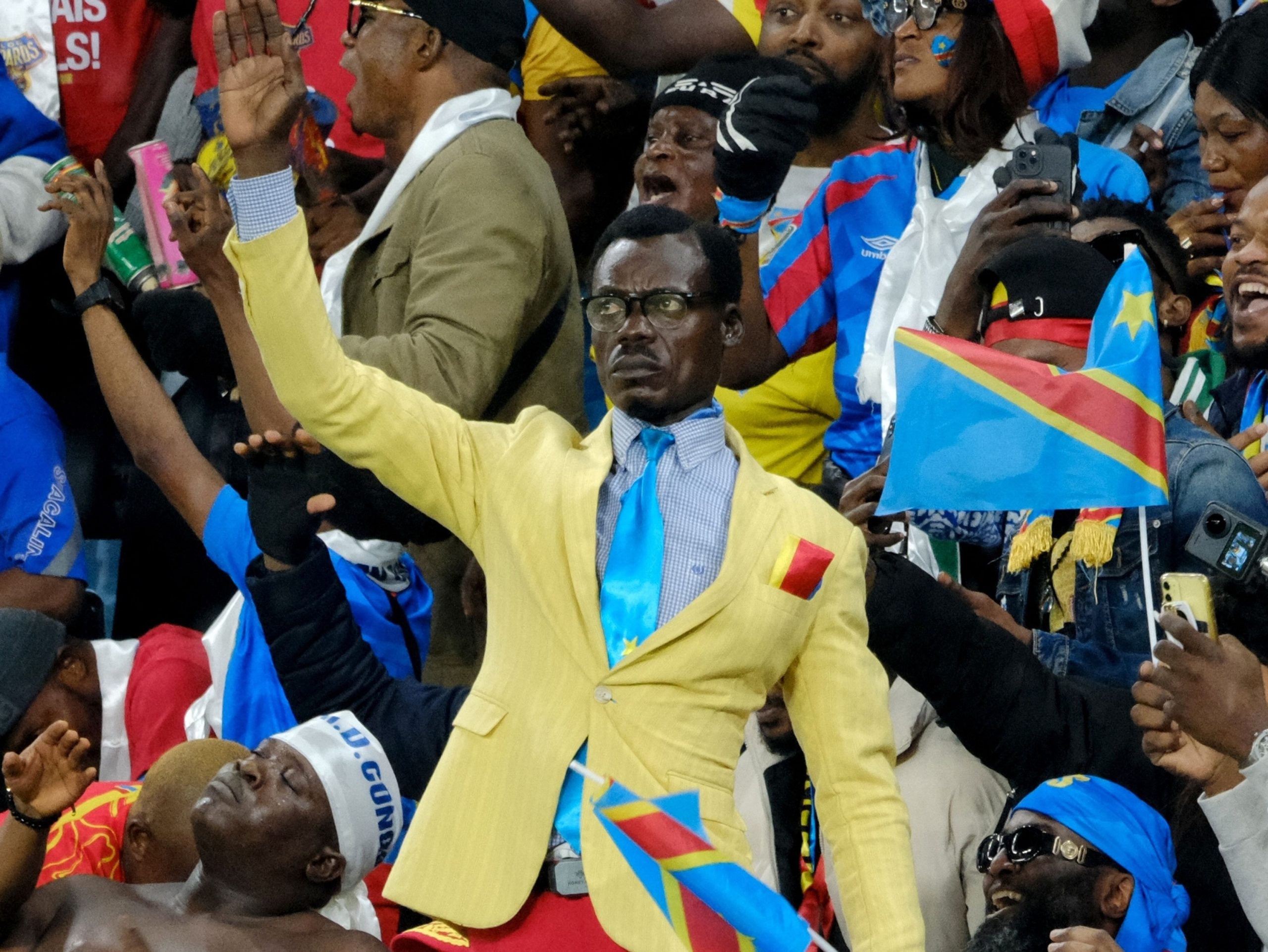 Suporterul „Lumumba” a lipsit de la meciul Portugalia – Congo din cauza carantinei pentru Ebola
