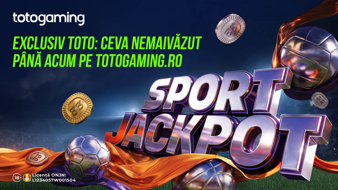 Totogaming lansează Sport Jackpot: premii progresive pentru pariuri sportive