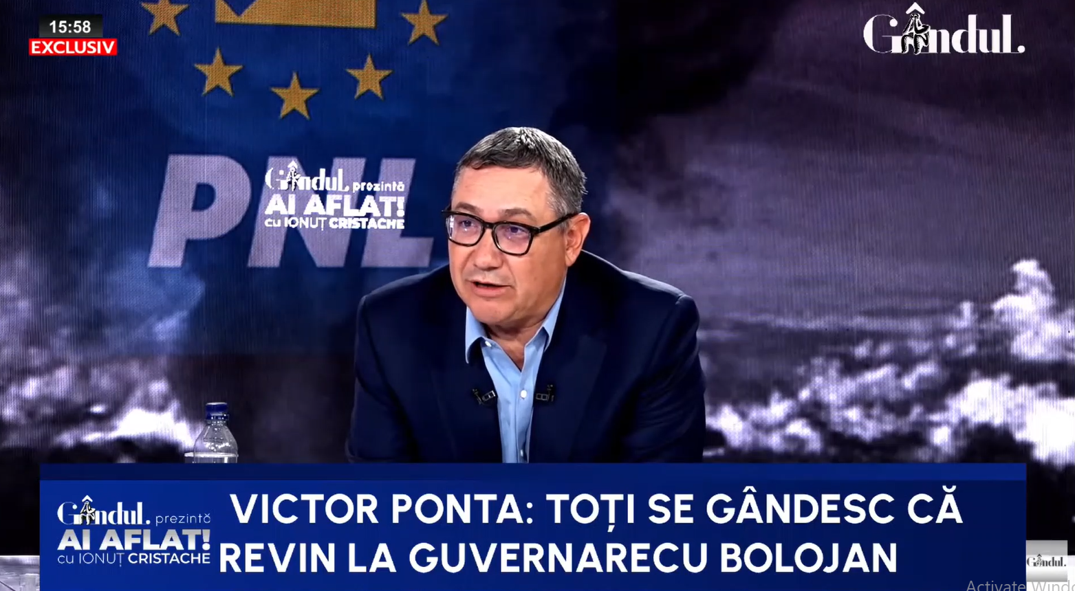 Victor Ponta: În 2028 vom avea două blocuri politice, AUR cu Simion și PNL cu Bolojan