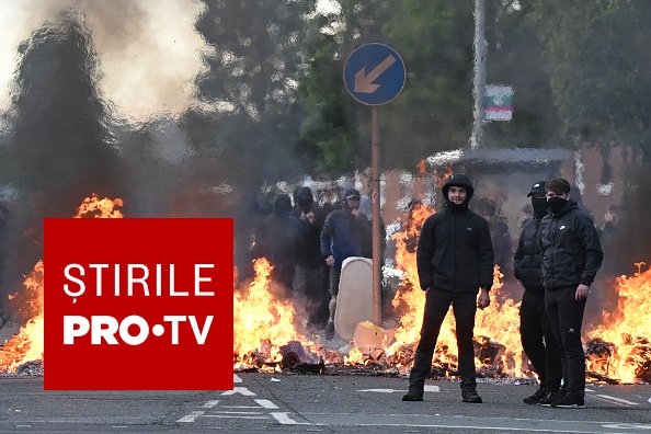 Violențe anti-imigranți la Belfast, familii de români vandalizate, MAE intervine