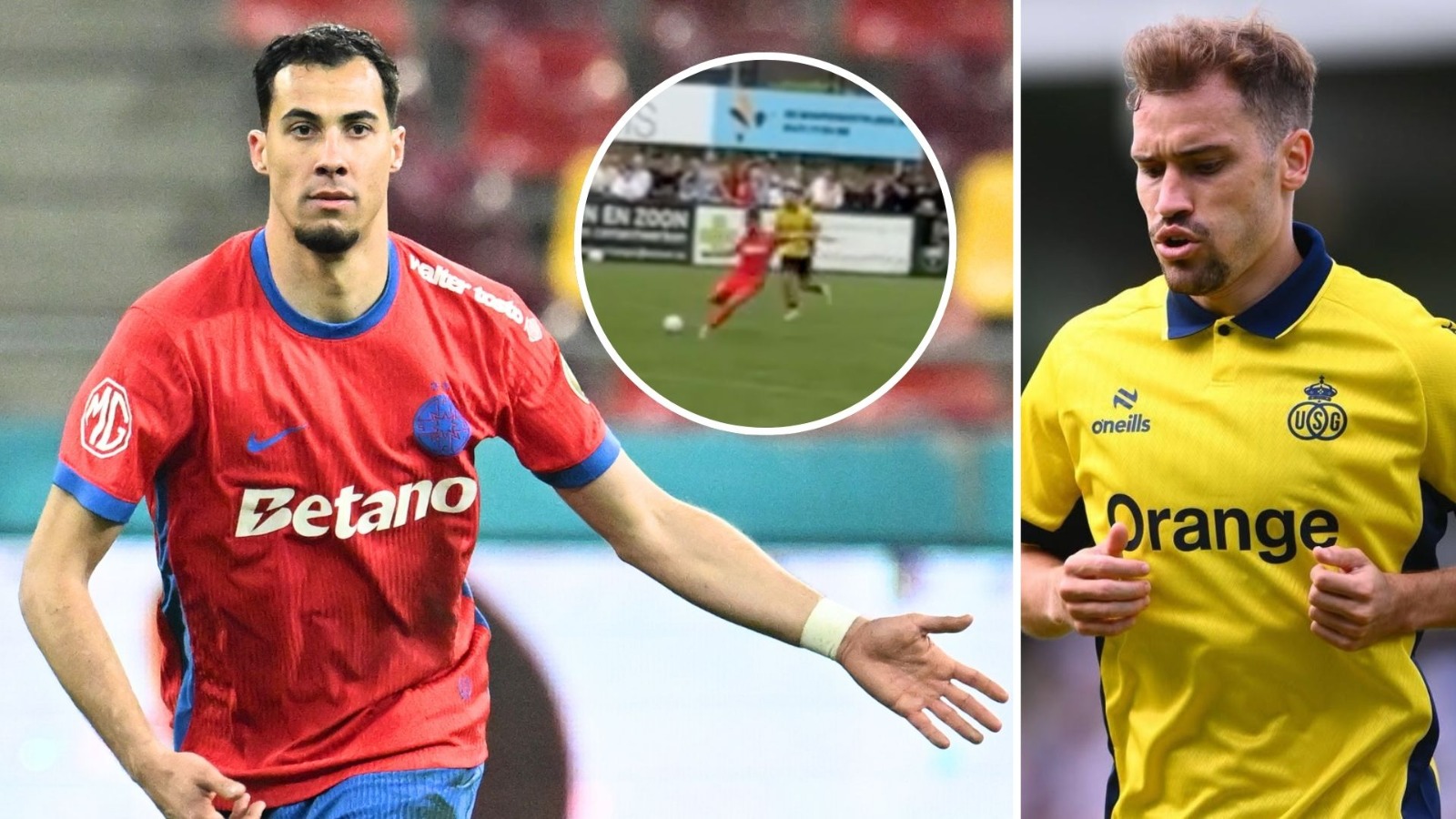 Andre Duarte, gafă uriașă la primul gol încasat de FCSB în amicalul cu Union Saint Gilloise