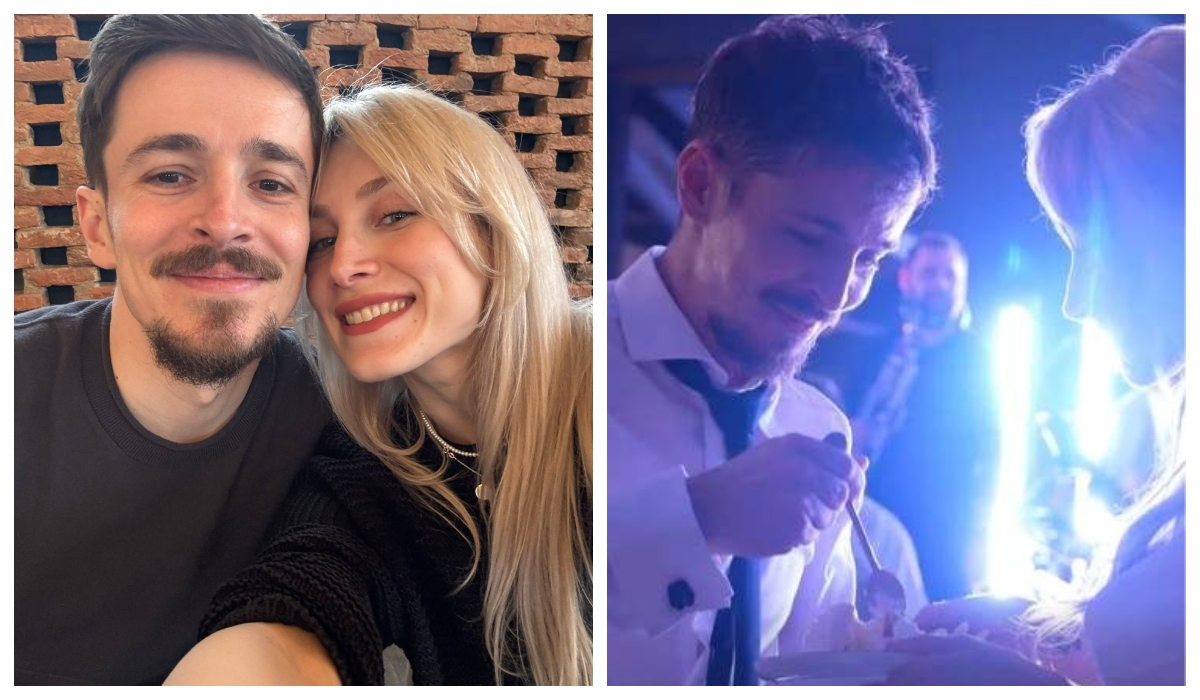 Andrei Leonte, primul câștigător X Factor, s-a căsătorit religios cu Laura. Imagini de la nuntă