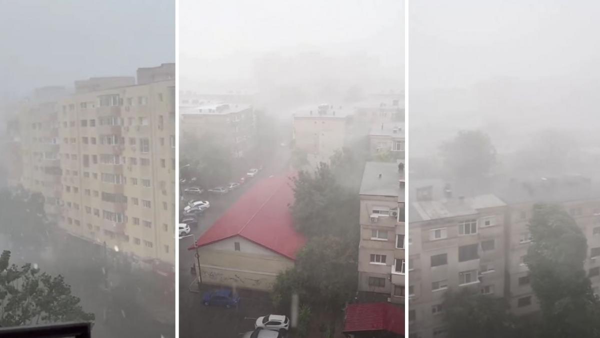 ANM: Cod galben de ploi torențiale, grindină și vânt puternic în mai multe județe, sâmbătă