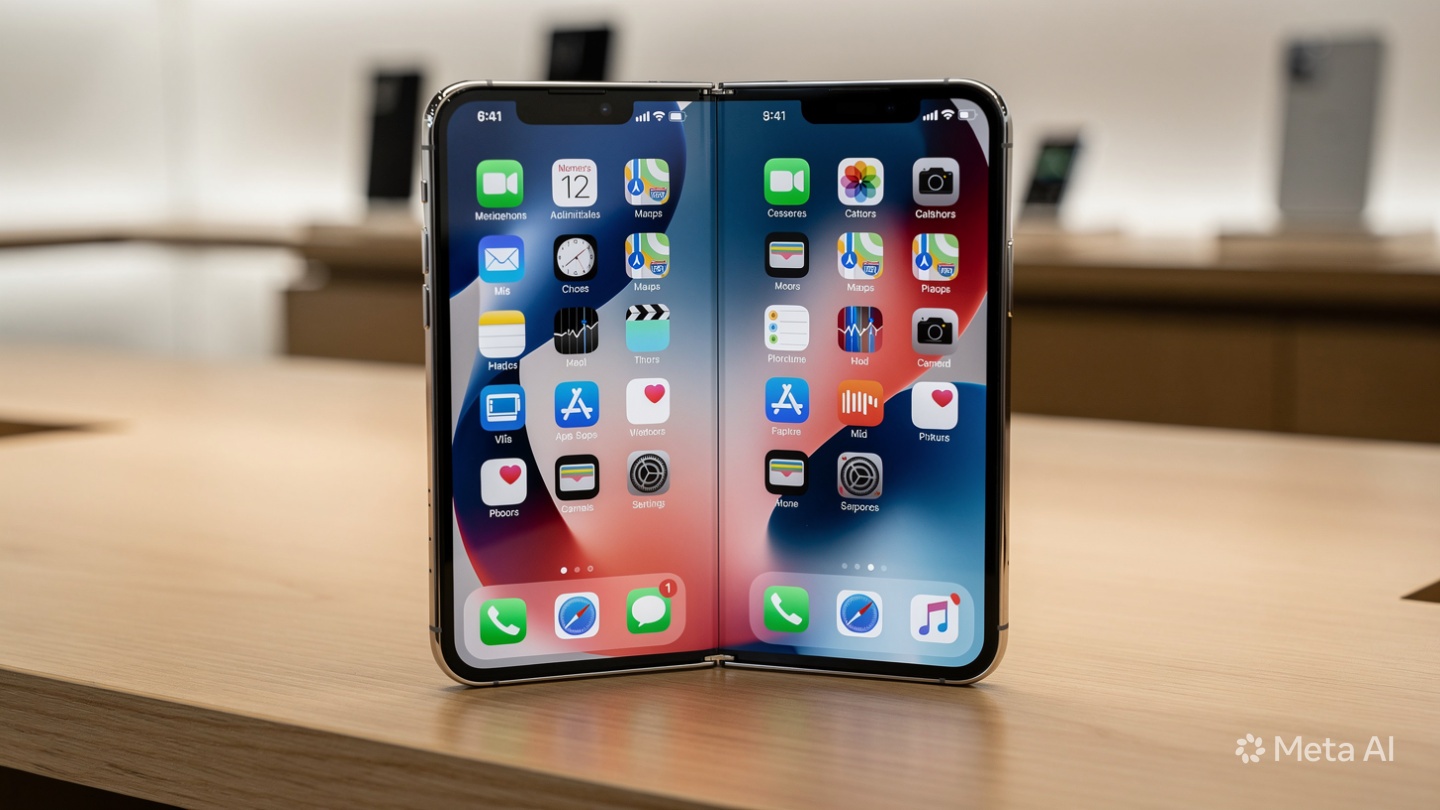 Apple comandă 10 milioane de iPhone-uri pliabile pentru lansarea din 2026
