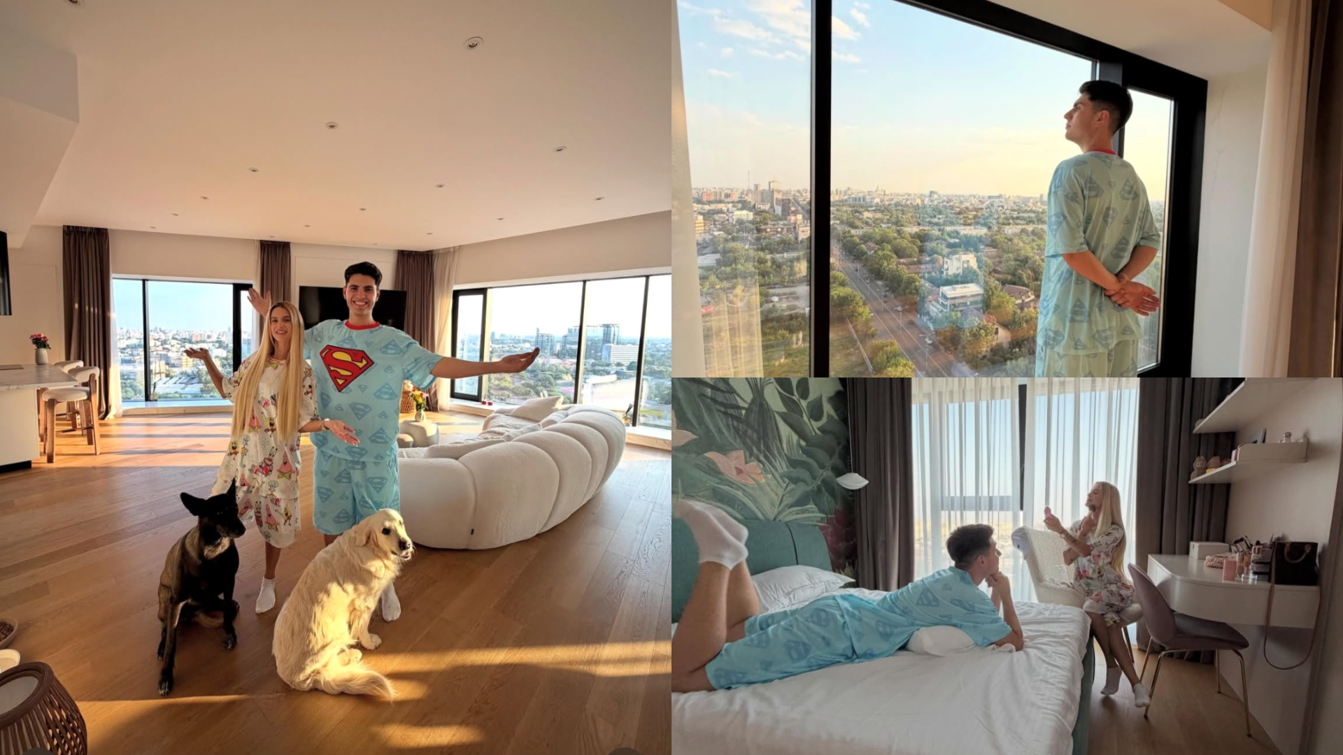 Bisoi s-a mutat într-un penthouse de 300 mp cu saună și sală de forță, cu vedere la lacul Herăstrău