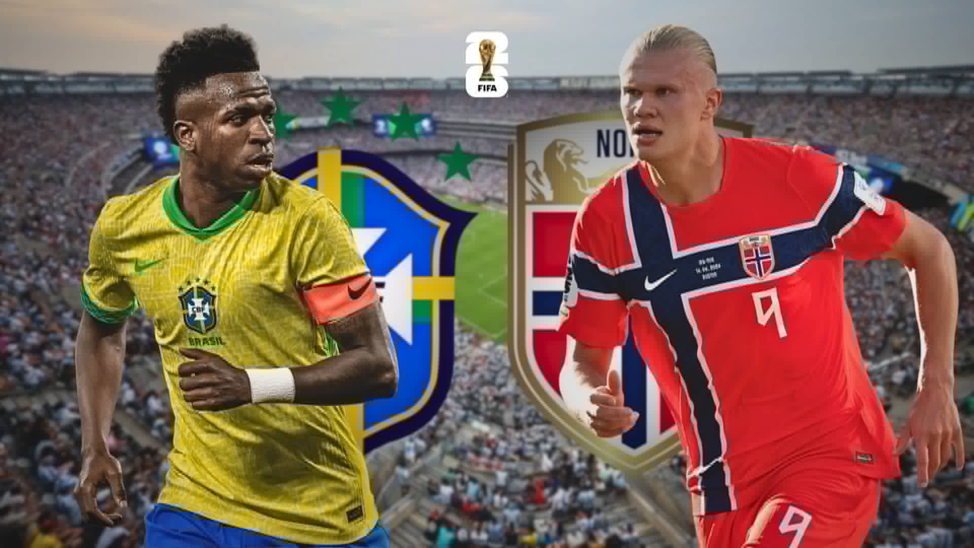 Brazilia - Norvegia, LIVE VIDEO în optimile CM 2026. Haaland, pericol pentru Selecao