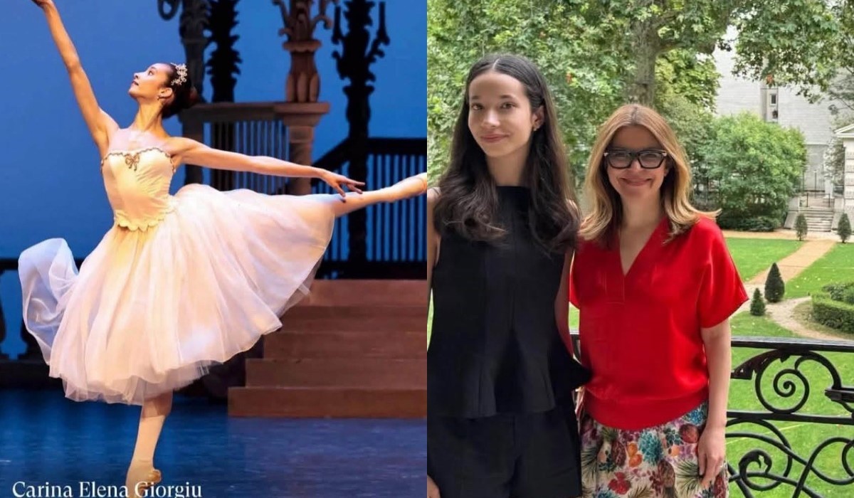 Carina Giorgiu, 16 ani, prima româncă admisă în corpul de balet al Operei Naționale din Paris