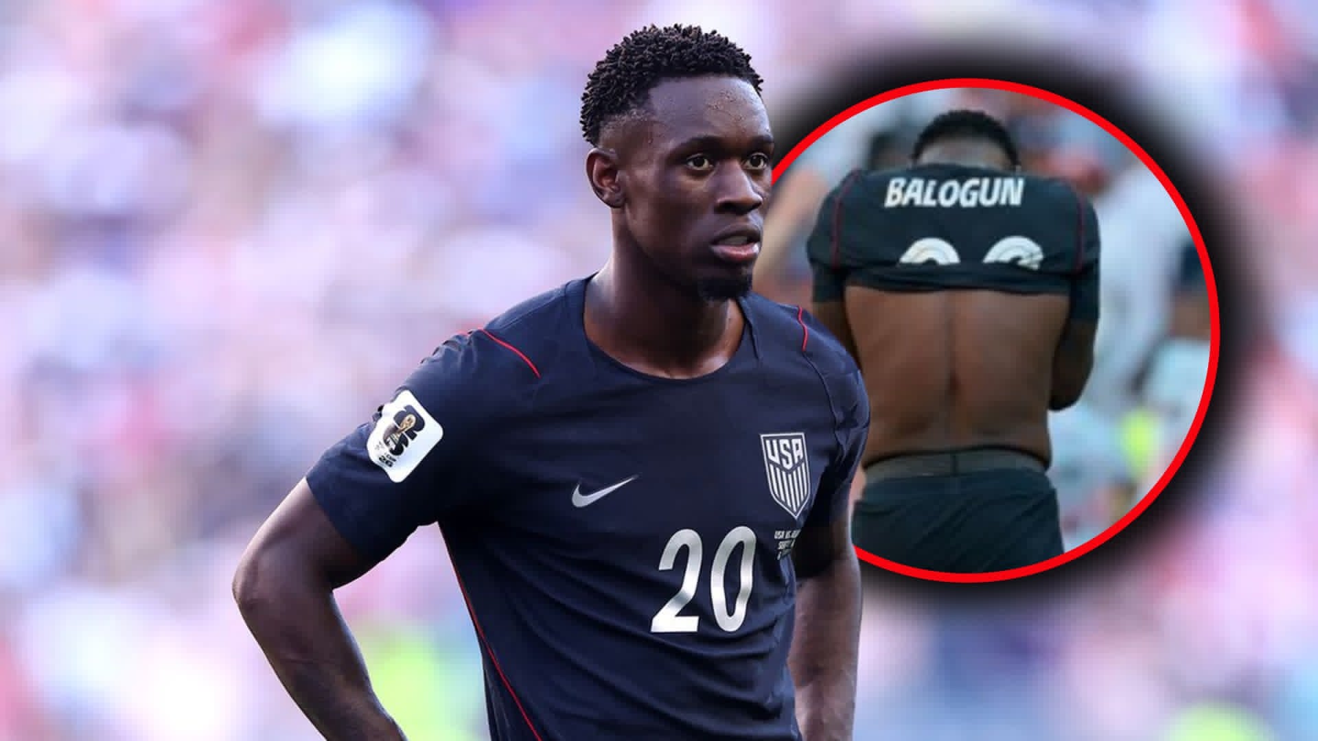 Folarin Balogun, jucătorul grațiat de Trump, prestație jalnică în SUA – Belgia 1-4