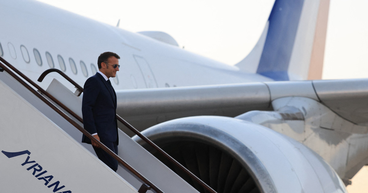 Macron, primul președinte occidental care vizitează Siria postbelică, promite un nou capitol de pace