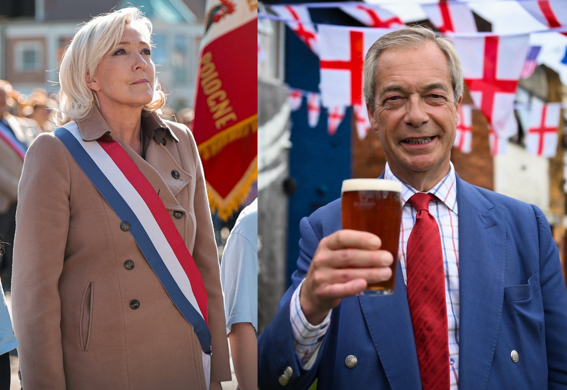 Marine Le Pen și Nigel Farage, jocuri politice riscante în fața justiției