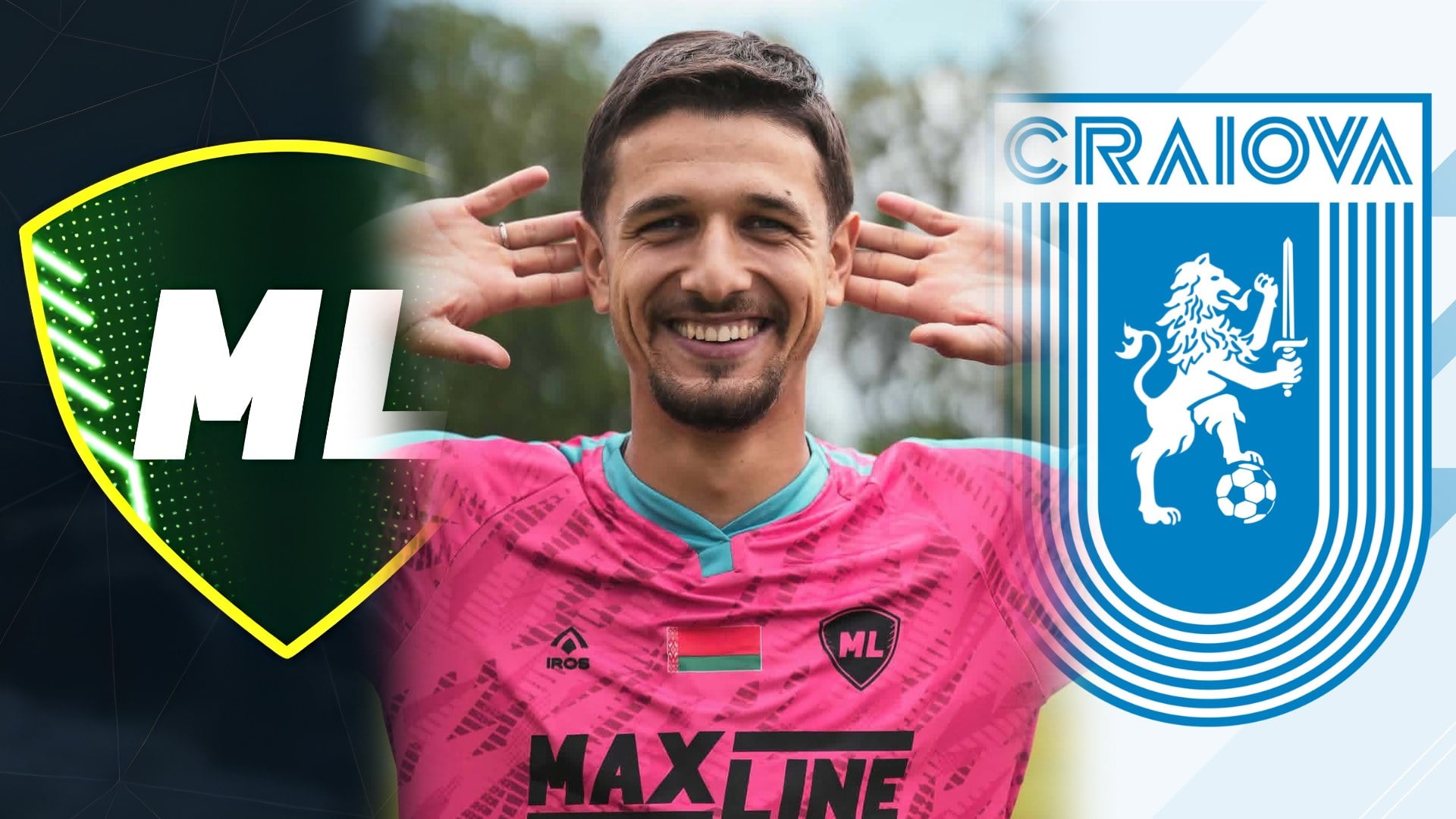 ML Vitebsk și-a prezentat noul transfer chiar înainte de meciul cu Universitatea Craiova din preliminariile Ligii Campionilor