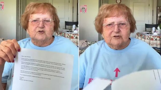 O pensionară de 96 de ani, cunoscută pe TikTok, riscă evacuarea din azil pentru petreceri cu alcool