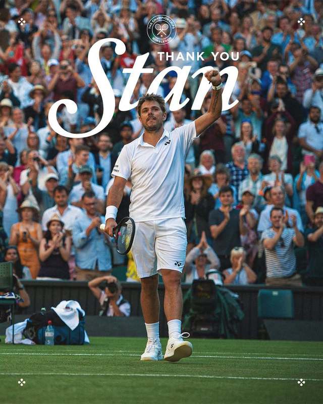Stan Wawrinka, eliminat de Berrettini la Wimbledon în ultimul său meci pe iarba londoneză