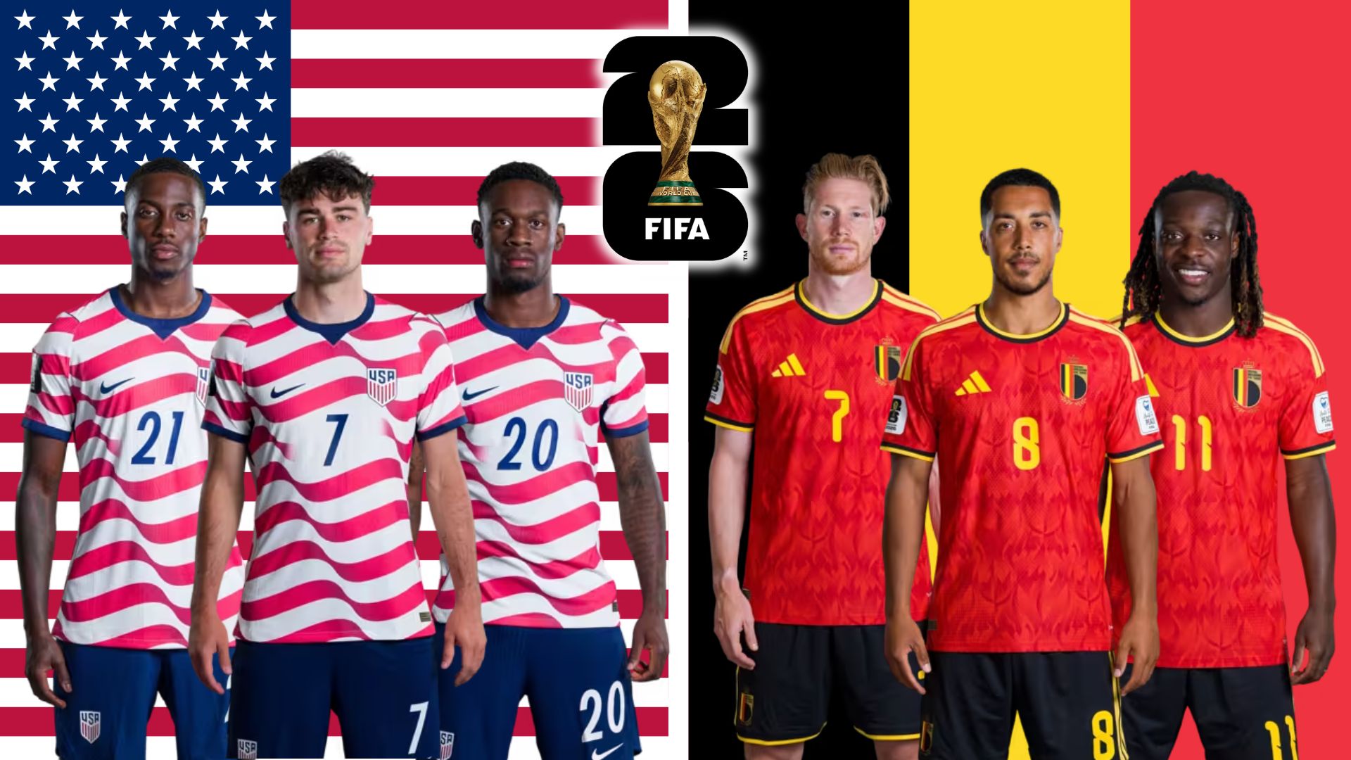 SUA – Belgia, duel echilibrat în optimile CM 2026. Cote apropiate, revanșă pentru americani