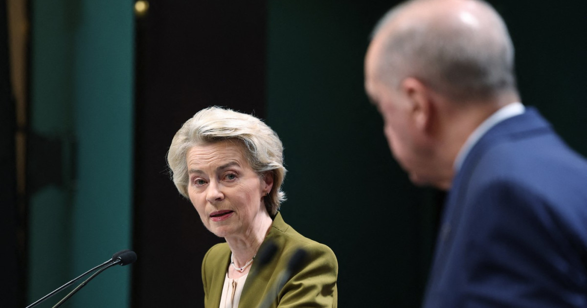 Von der Leyen și Erdogan, cină de lucru tensionată la Ankara: relațiile UE-Turcia în balanță